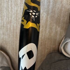 DeMarini Black and Gold Baseball Bat